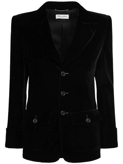 saint laurent replica jackets|saint laurent velvet suit jacket.